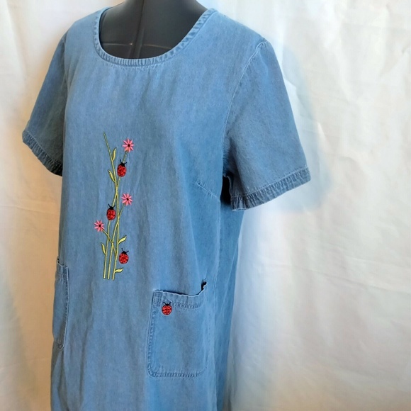 Denim Dress - Picture 7 of 12